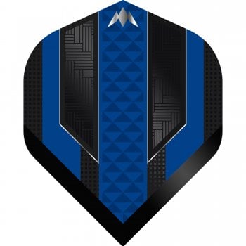 Mission Temple 100 Micron Standard Dart Flights Black Blue