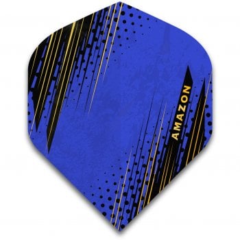 Amazon Oro 100 Micron Dart Flights Standard Black Blue