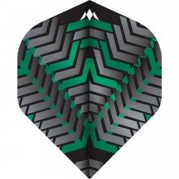 Mission Vex 100 Micron Standard Dart Flights Black Green