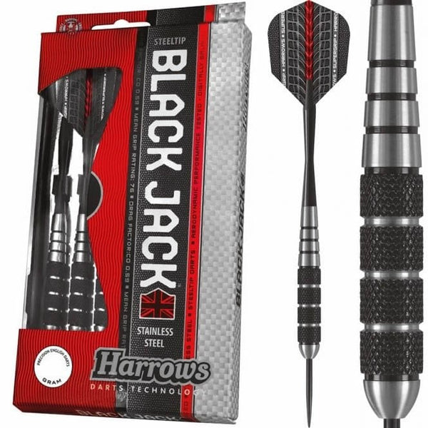 Harrows Black Jack Steel Tip Darts