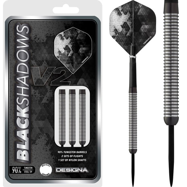 Designa Black Shadow 23 Gram Tungsten Darts