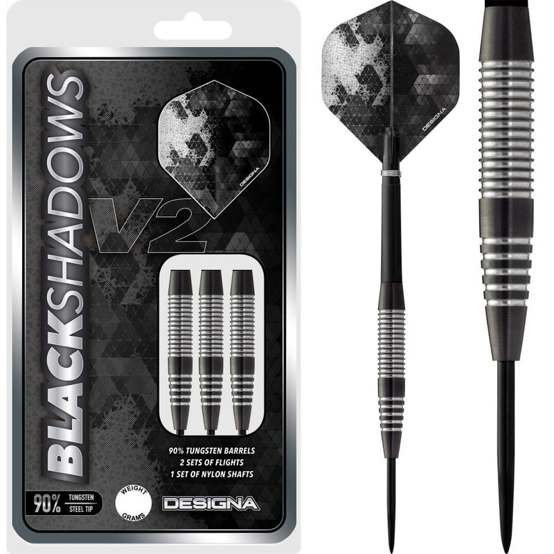 Designa Black Shadow 23 Gram Tungsten Darts