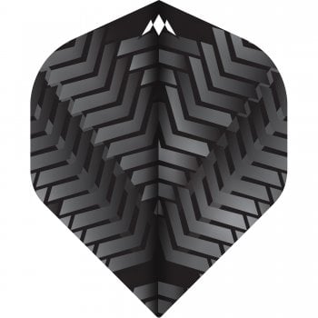 Mission Vex 100 Micron Standard Dart Flights Black