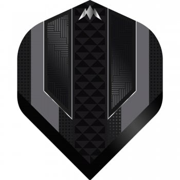 Mission Temple 100 Micron Standard Dart Flights Black