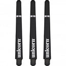 Unicorn Gripper 4 Moulded Dart Stems - Black