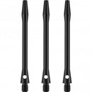Designa Alunminium Alloy Dart Stems - Black