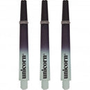 Unicorn Gripper 3 Two Tone Moulded Dart Stems - Black