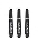 Unicorn Gripper 4 Moulded Dart Stems - Black - BULK PACK 5 SETS