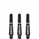 Unicorn Gripper 4 Moulded Dart Stems - Black