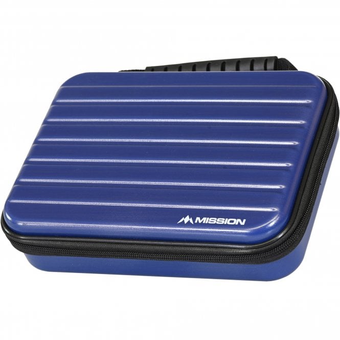 Mission ABS 4 Large Strong Darts Case - Metallic - Blue