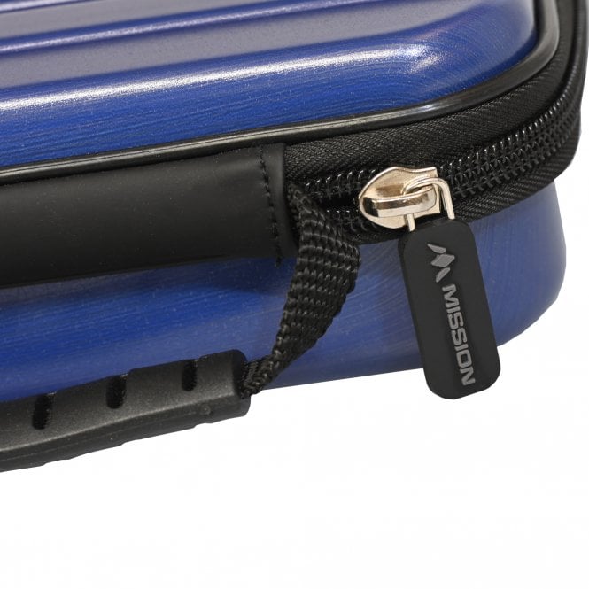 Mission ABS 4 Large Strong Darts Case - Metallic - Blue