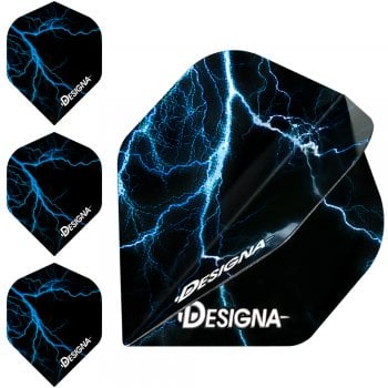 Designa Lightening Bolt Dart Flights