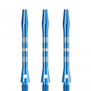 Designa Multiline Regrooved Aluminium Alloy Dart Stems - Blue