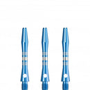 Designa Multiline Regrooved Aluminium Alloy Dart Stems - Blue