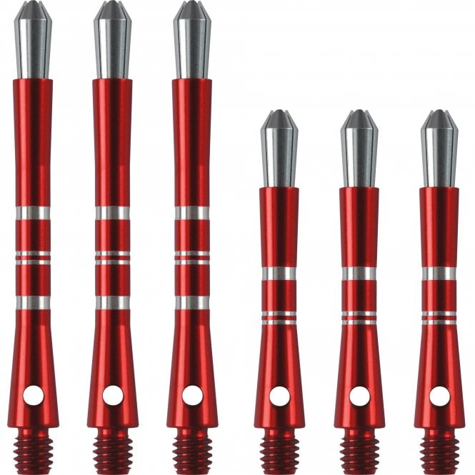 Harrows Colette Aluminium Dart Stems Red