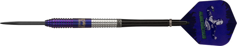 Bulls Dirk Van Duijvenbode Aubergenius 90% Tungsten Steel Tip Darts - 22 Gram