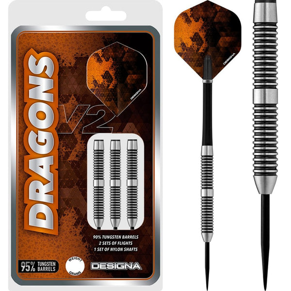 Designa Dragons 26 Gram 95% Tungsten Darts