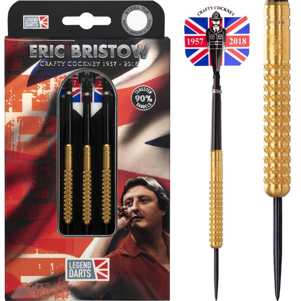 Eric Bristow Legend Gold Tungsten Darts 21 Gram