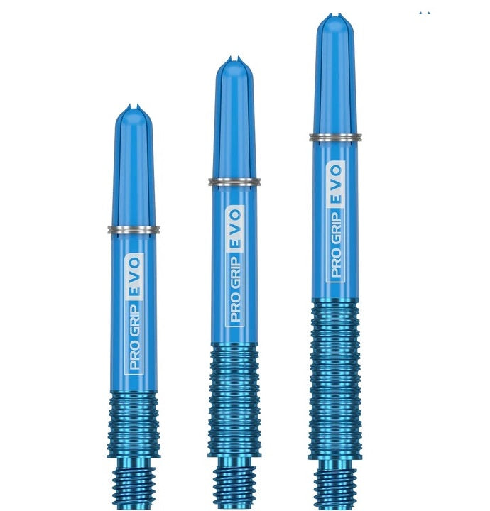 Target Pro Grip Evo Dart Stems Blue