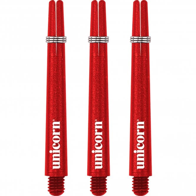 Unicorn Gripper 3 Moulded Dart Stems - Red