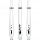 Unicorn Gripper 3 Moulded Dart Stems - White