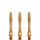 Designa Multiline Regrooved Aluminium Alloy Dart Stems - Gold
