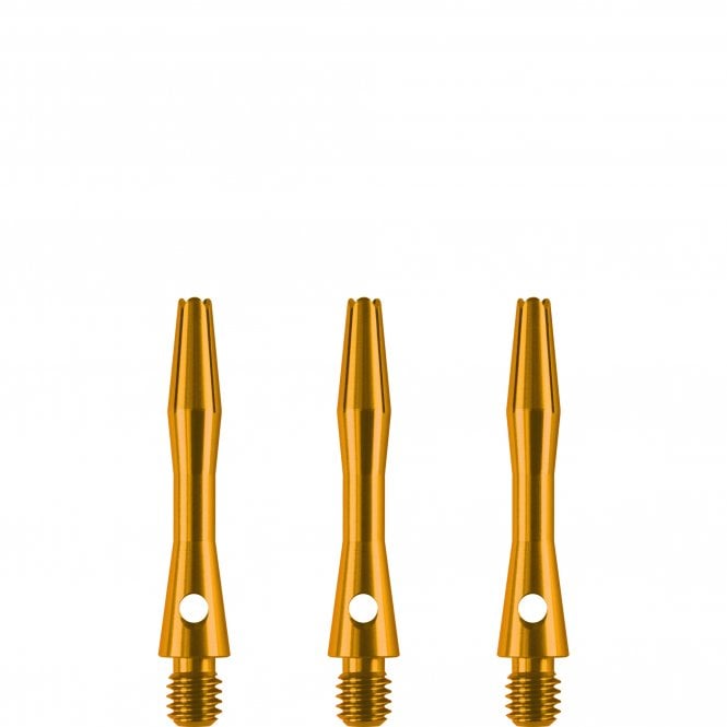 Designa Aluminium Alloy Dart Stems - Gold