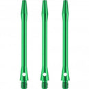 Designa Aluminium Alloy Dart Stems - Green