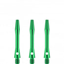 Designa Aluminium Alloy Dart Stems - Green