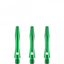 Designa Aluminium Alloy Dart Stems - Green