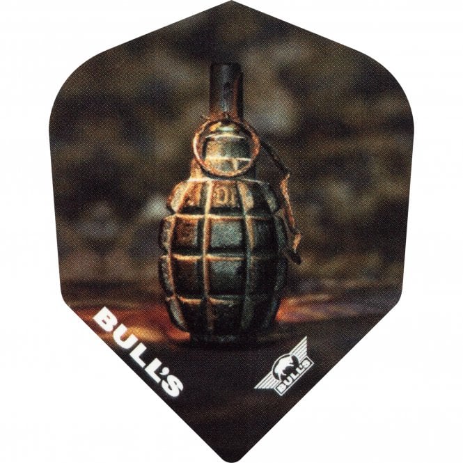 Bulls Powerflite 100 Micron Dart Flights Grenade