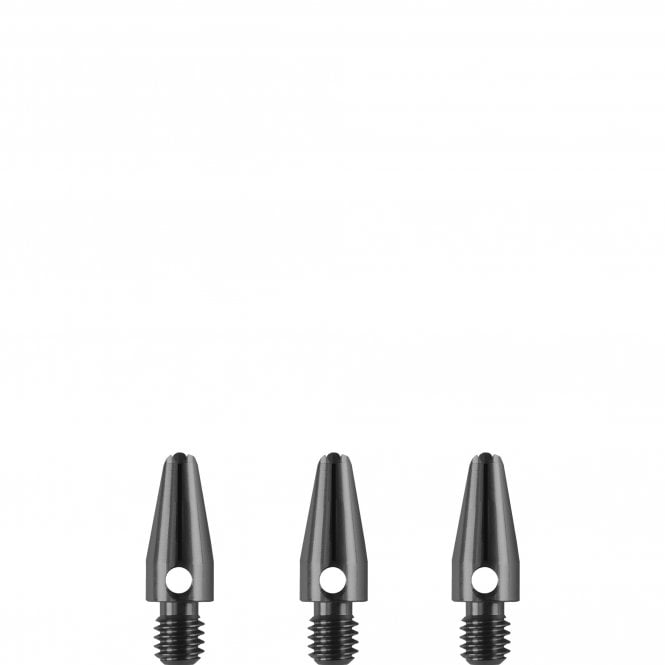 Designa Aluminium Alloy Dart Stems - Gunmetal