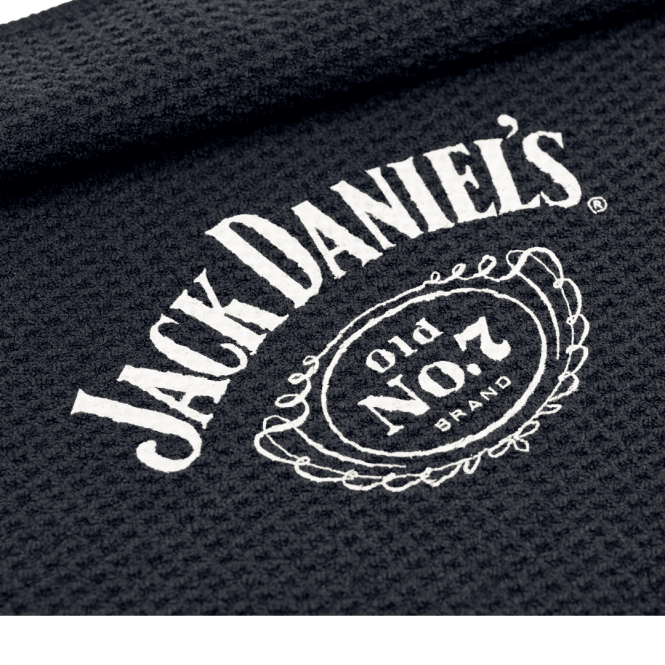 Jack Daniels Old No.7 Darts Hand Towel - Black