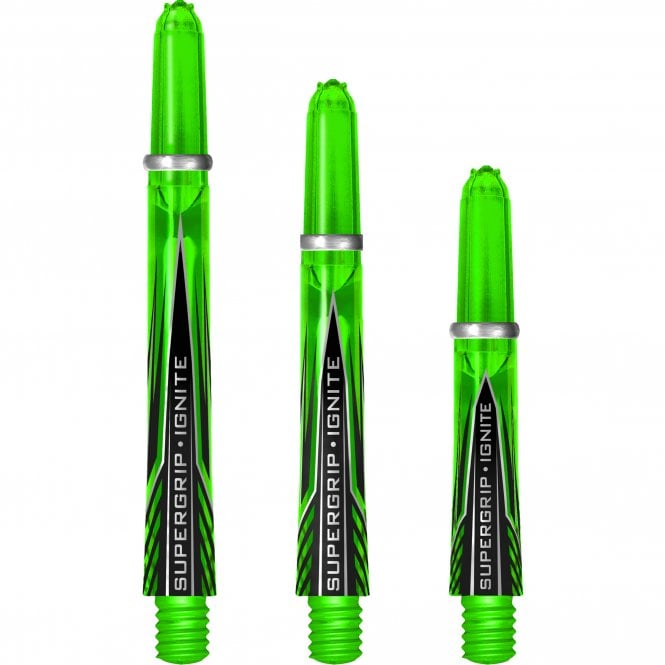 Harrows Supergrip Ignite Dart Stems Green