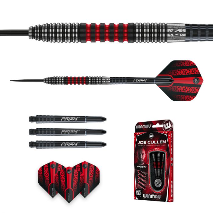 Winmau Joe Cullen 90% Tungsten Steel Tip Darts - 23 Gram