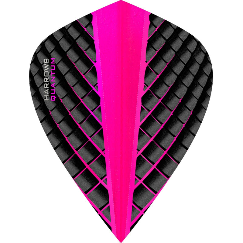 Harrows Quantum Kite Dart Flights - Pink