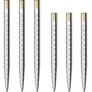 Mission Laser Plus Mosaic Dart Points Silver 32mm 38mm