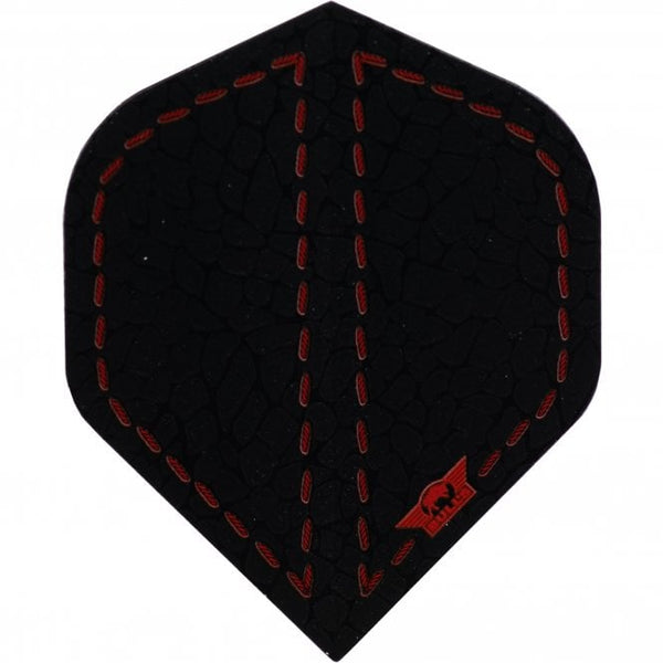 Bulls Powerflite 100 Micron Dart Flights Leather Style Stitch
