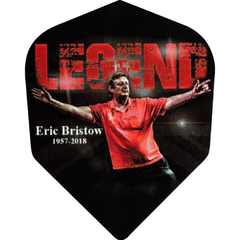 Eric Bristow Legend Photo 100 Micron Dart Flights - Standard No.2