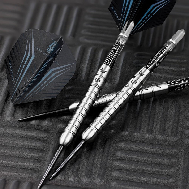 Harrows Luke Woodhouse Woody 90% Tungsten Steel Tip Darts - 25 Gram