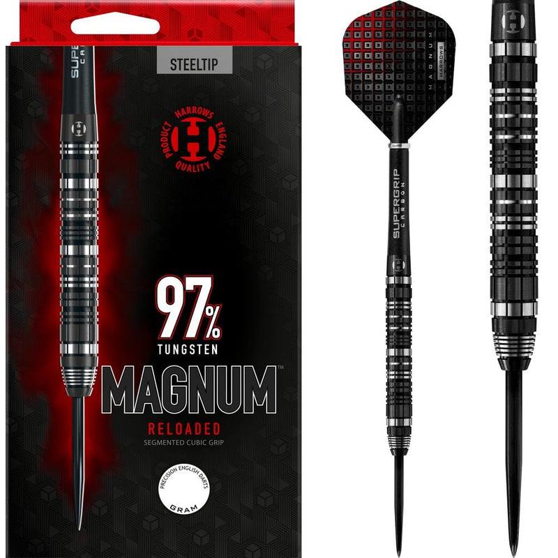 Harrows Magnum Reloaded Steel Tip Darts 25 Gram