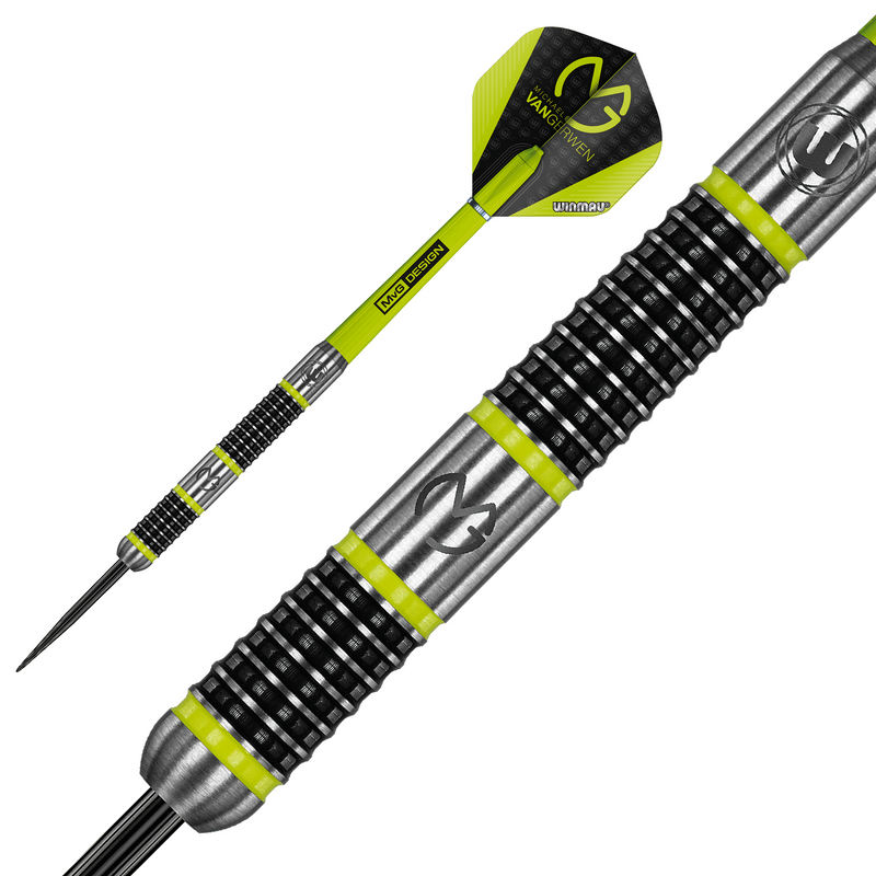 Winmau MVG Michael Van Gerwen Aspire 80% Tungsten Steel Tip Darts - 25 Gram