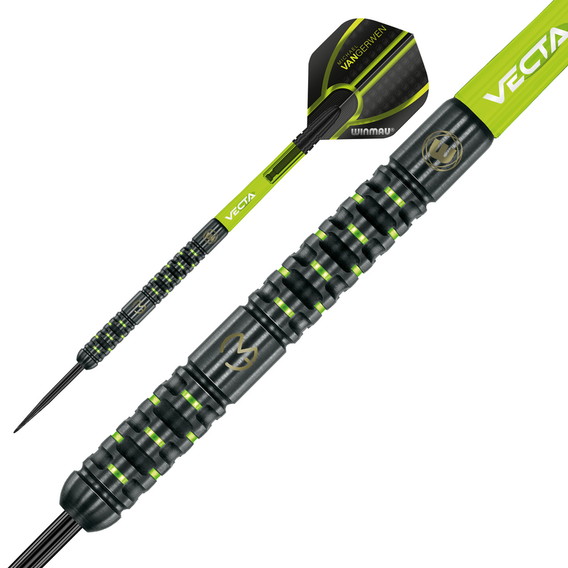 Winmau MVG Michael Van Gerwen Adrenalin 90% Tungsten Steel Tip Darts - 25 Gram