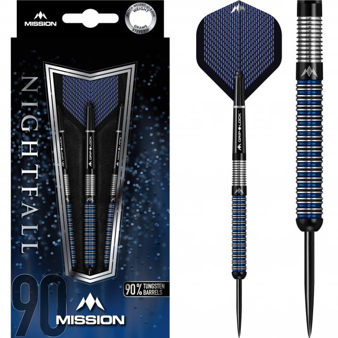 Mission Nightfall 27g Tungsten Darts