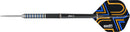 One80 Ascent Darts - Steel Tip Darts - SO1 - 90% Tungsten - Black & Blue - 24 Gram