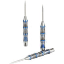 One80 Ascent Darts - Steel Tip Darts - SO2 - 90% Tungsten - Black & Blue - 25 Gram