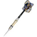 One80 Ascent Darts - Steel Tip Darts - SO4 - 90% Tungsten - Black & Gold - 22 Gram