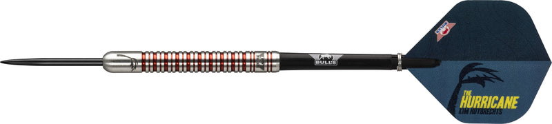 Bulls Kim Huybrechts Hurricane PCT 90% Tungsten Steel Tip Darts - 23 Gram