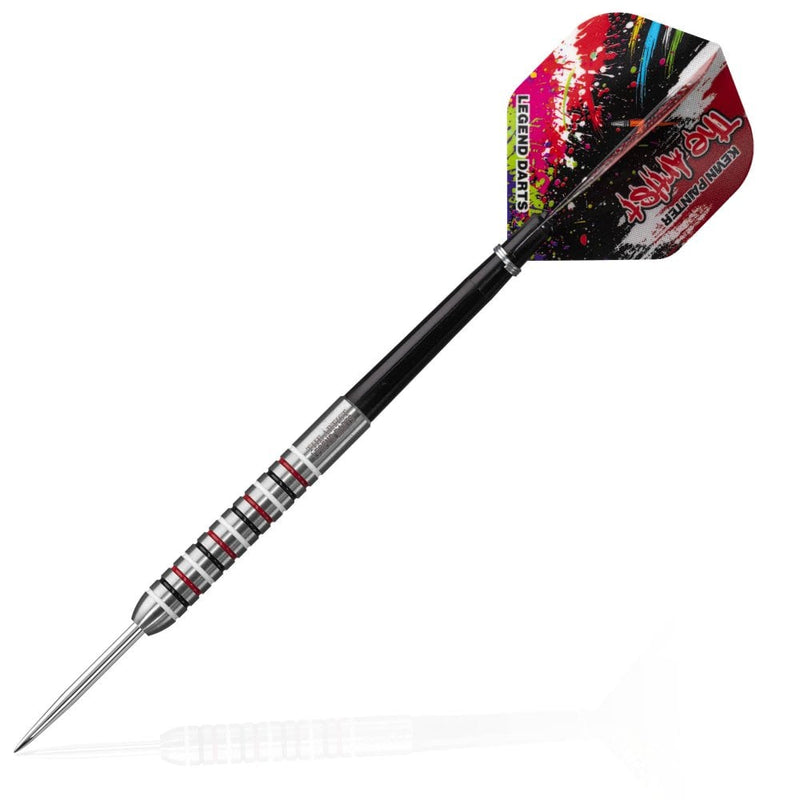 Legend Kevin Painter The Artist Ringed 90% Tungsten Steel Tip Darts - 22 Gram