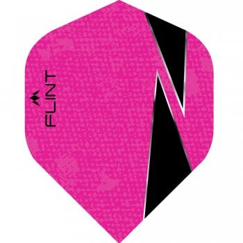 Mission Flint-X 100 Micron Standard Dart Flights Pink